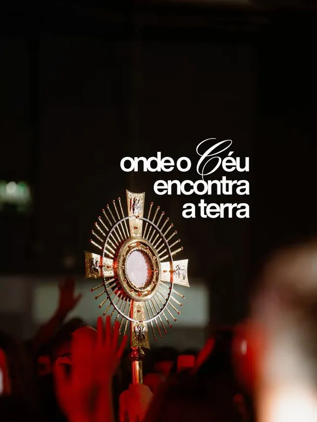 Story com a frase onde o Céu encontra a terra